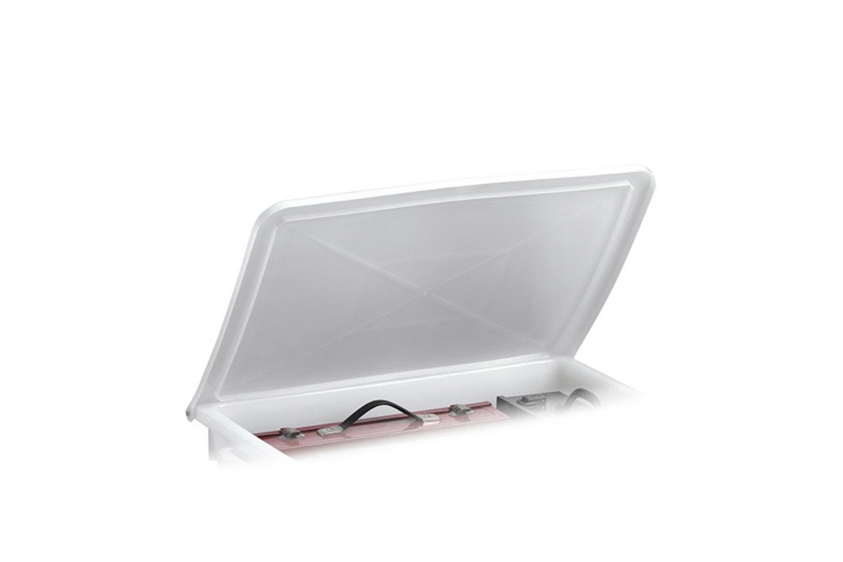 COPERCHIO CONTENITORE  RETTANG. 75 LT C-COP. BIANCO