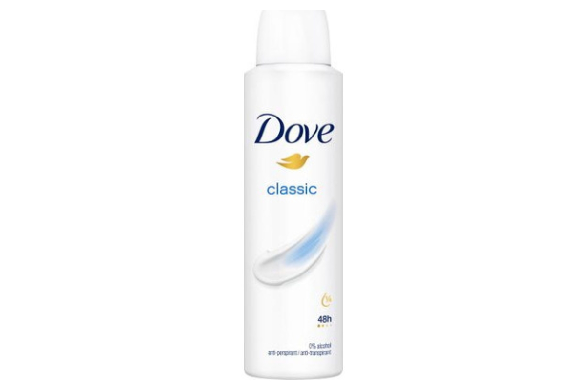 DOVE DEO SPRAY .B.CLASSIC ML150