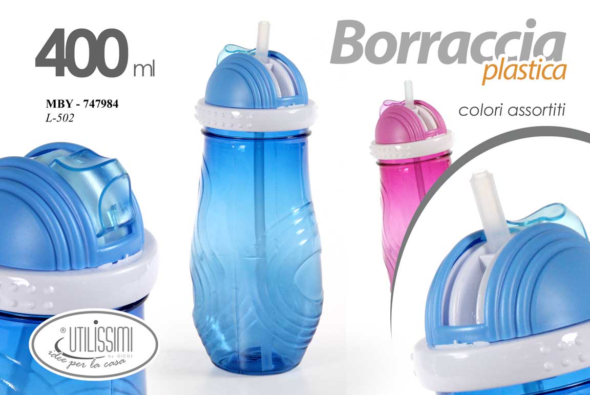 BORRACCIA C/CANN. ASS. 400ML