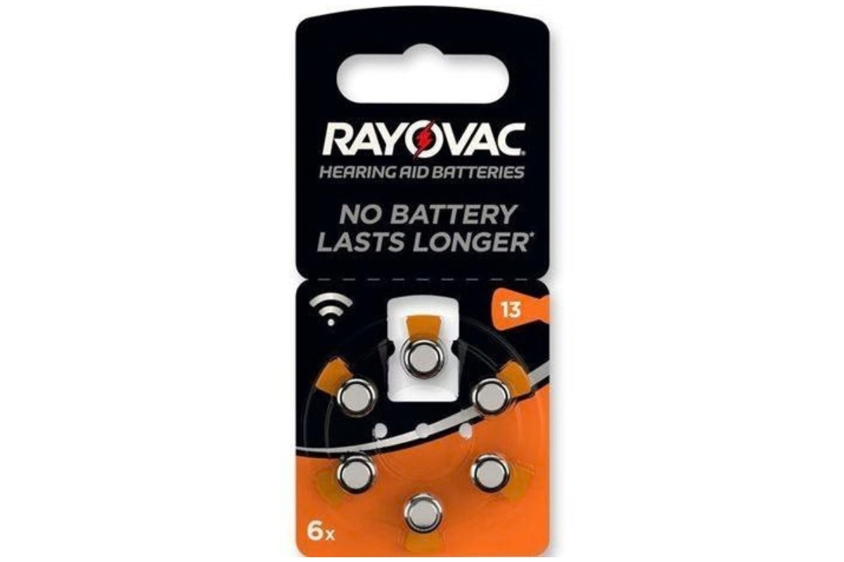BATTERIA AURICOLARE 6PZ RAYOVAC 13 