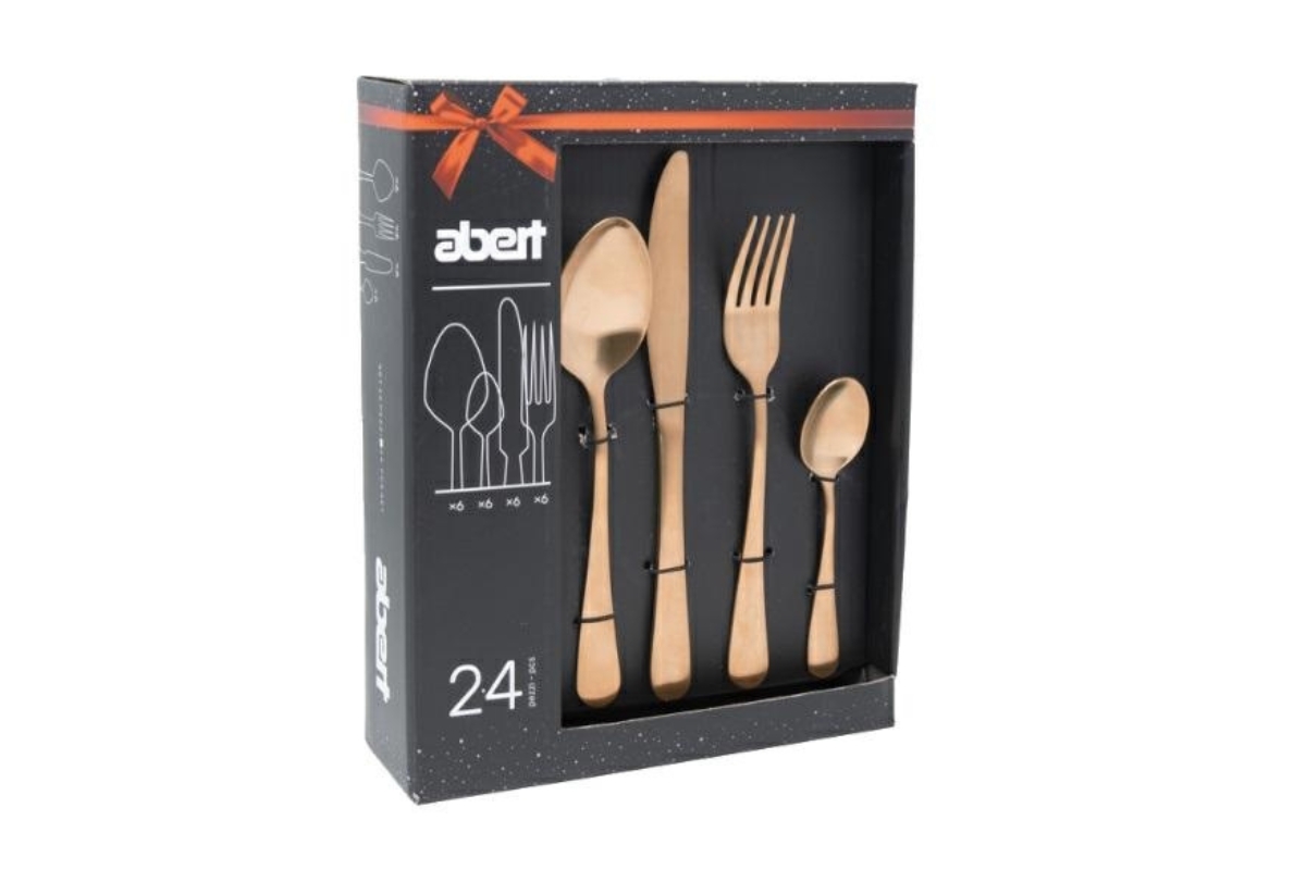 SERVIZIO POSATE MALAGA 24PZ COPPER POLV.