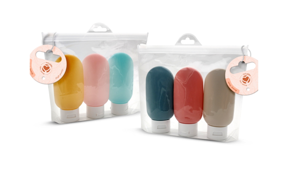 SET FLACONI DA VIAGGIO 3PZ