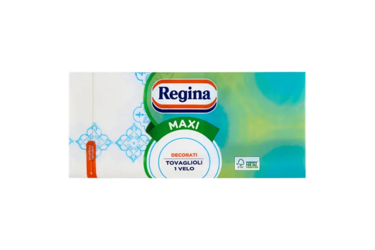 TOVAGLIOLI  REGINA 250 PZ MAXI DECORATI