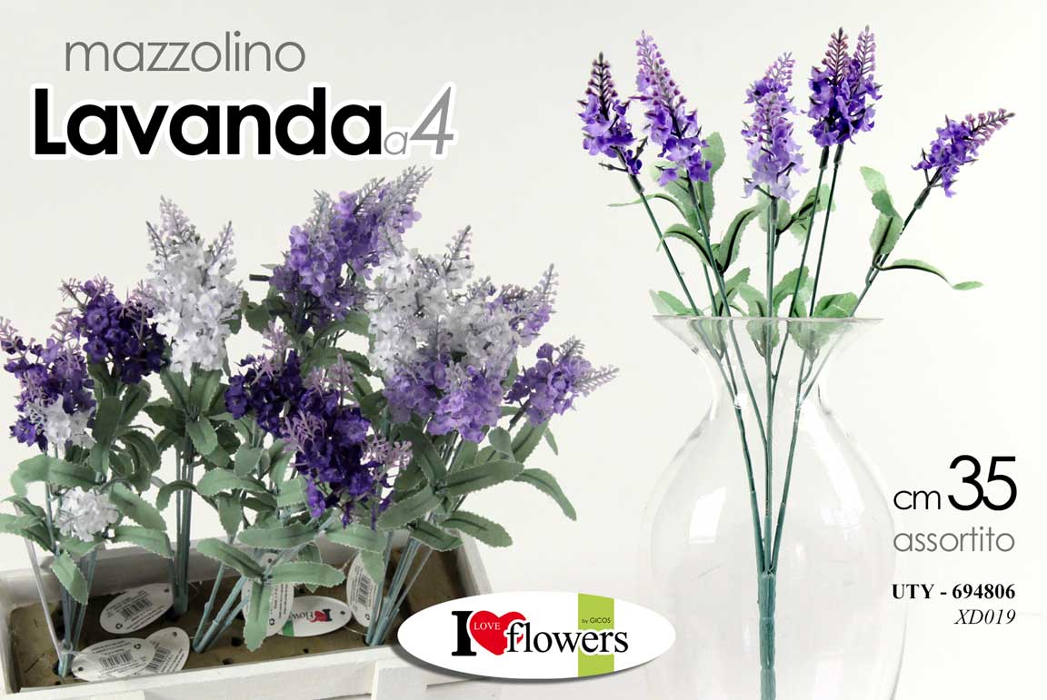 RAMETTO 4 LAVANDA 35CM XD019