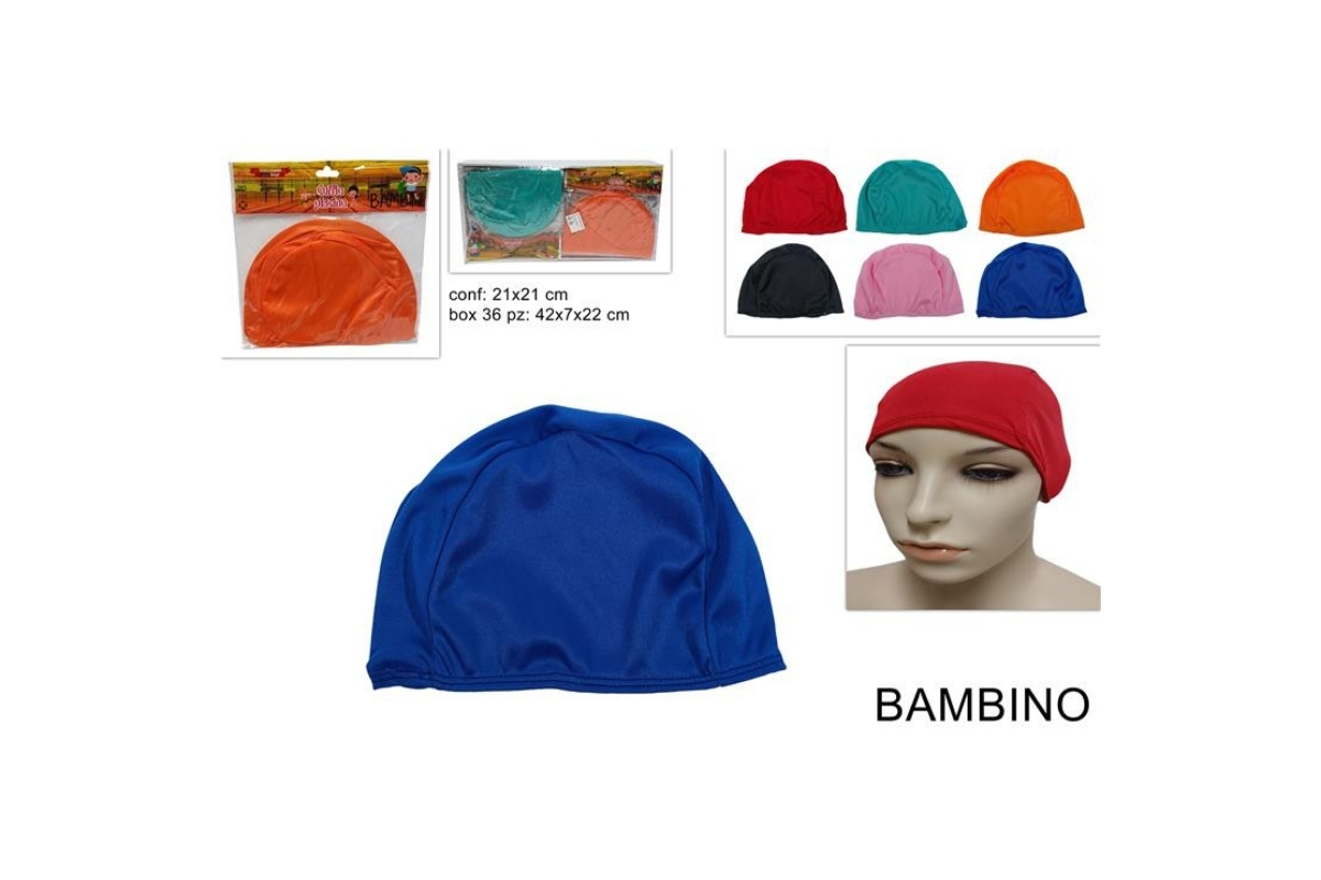 CUFFIA PISCINA BAMBINO 6 COL 2022023