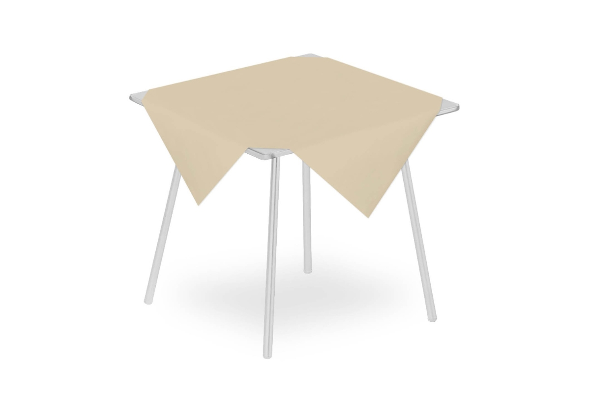 TOVAGLIE PIEGATE  100X100 20PZ AIRLAID LINO SABBIA