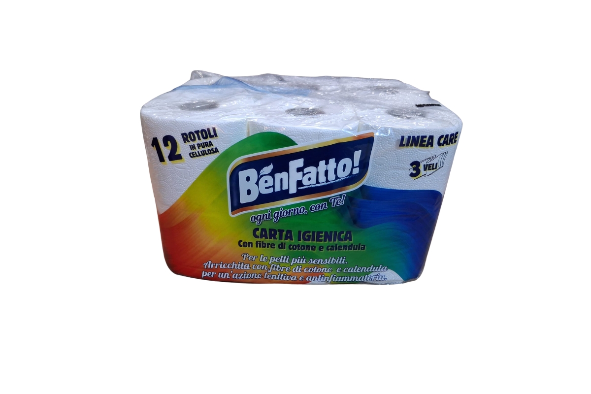 CARTA IGIENICA BENFATTO 12 ROTOLI