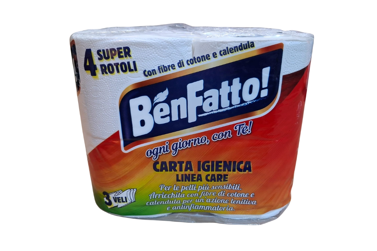 CARTA IGIENICA  BENFATTO 4 ROTOLI