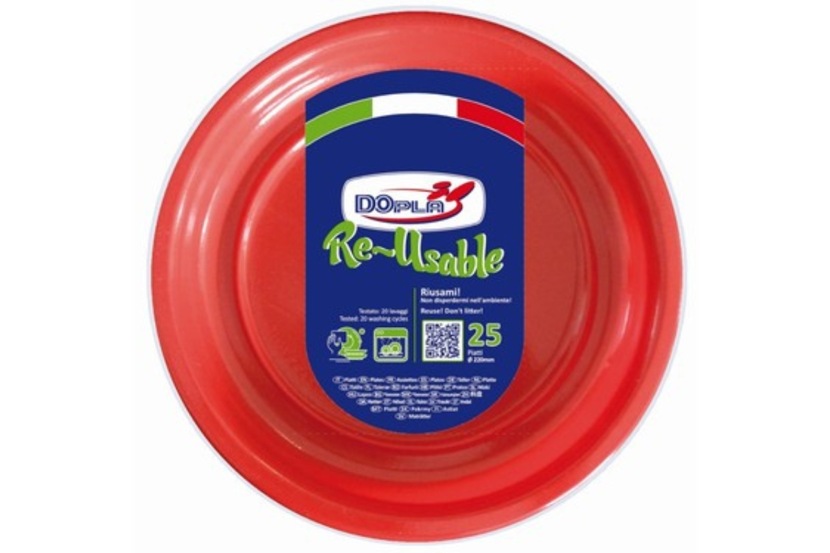 PIATTI PIANI ROSSI DOPLA 25PZ 