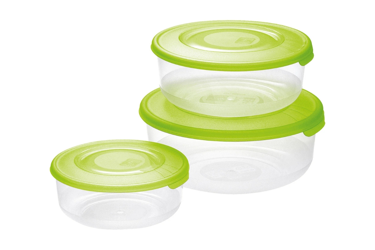 SET 3 FRIGO BOX ROTONDI 1,7/1/0,5L