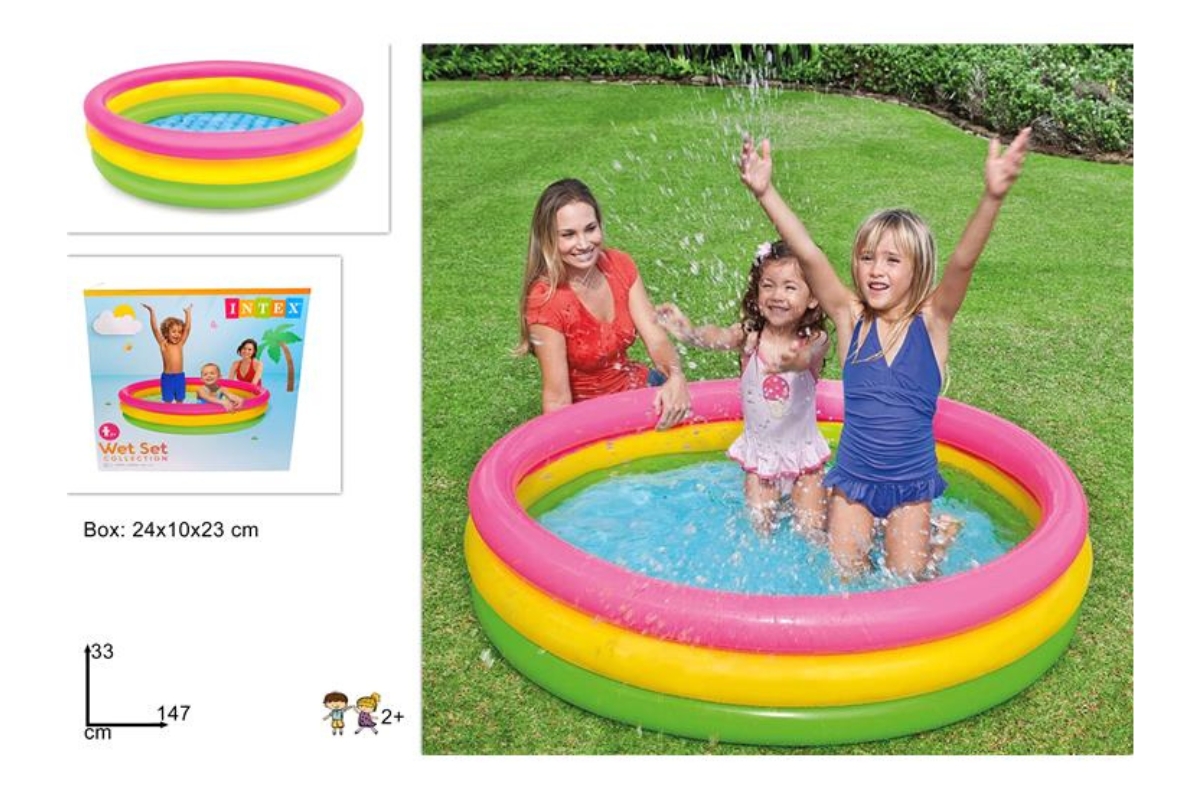 PISCINA 3 ANELLI CM 147X33 ART
