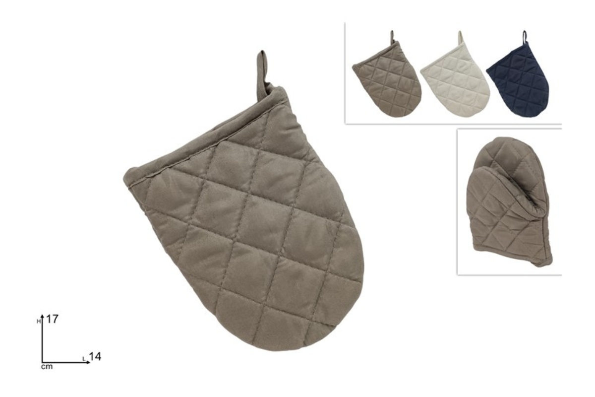 GUANTINO FORNO 17CM 3 COL.