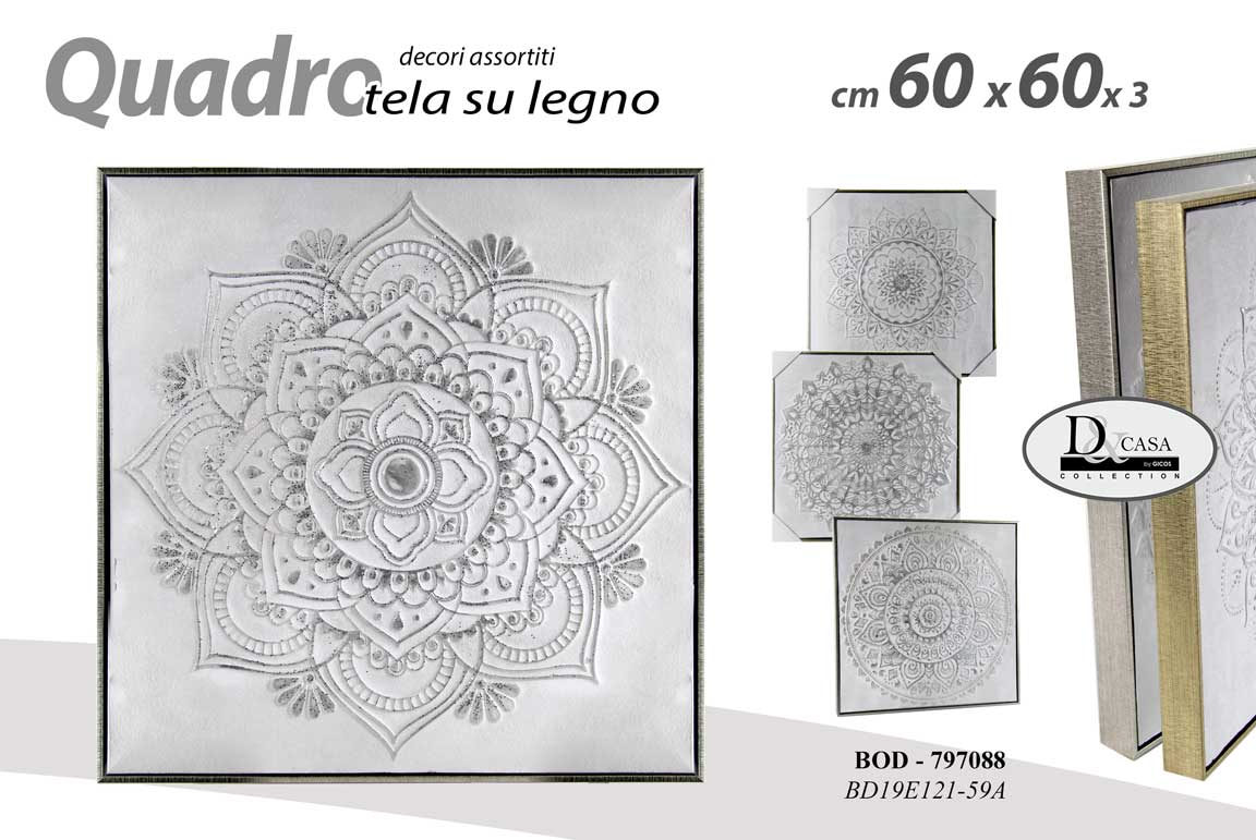 QUADRO AS 60*60*3CM 