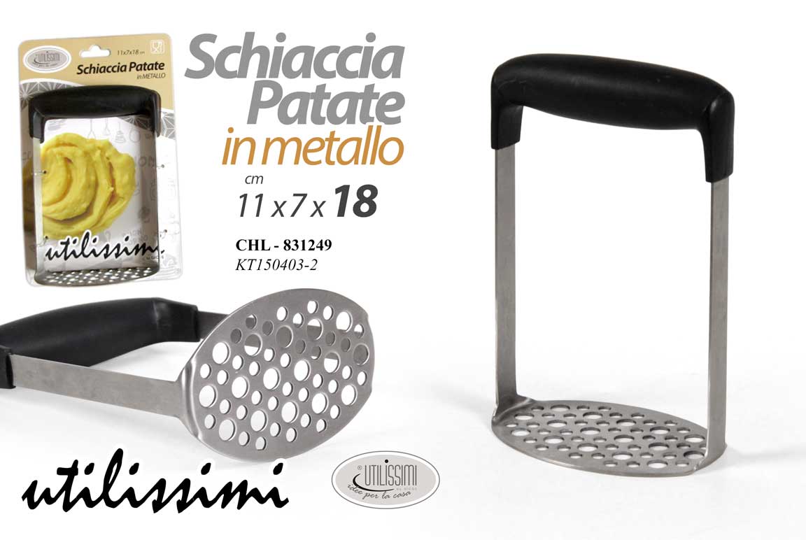SCHIACCIA PATATE 430SS 11*7*18CM 