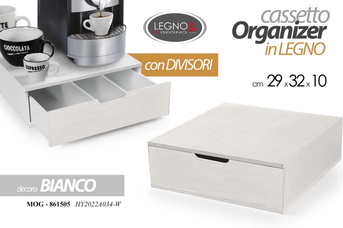 CASSETTO CON DIVISORI 29*32*10 