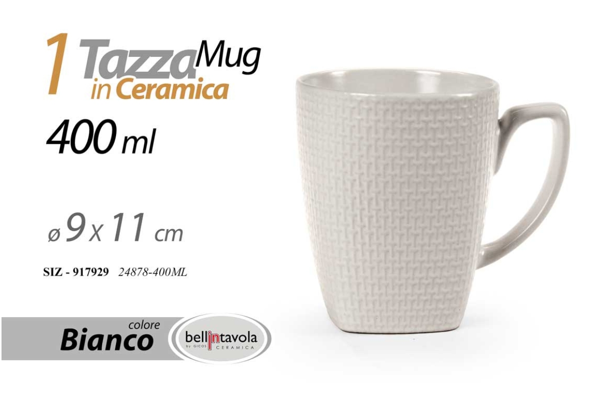 TAZZA MUG BNC 400ML 9*11 