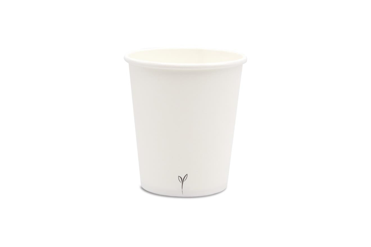 BICCHIERI DI  CARTA 250ML 50PZ BIANCO BYO' D.8B BRENTA
