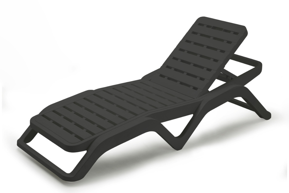 LETTINO SCIROCCO MONOBLOCCO ANTRACITE