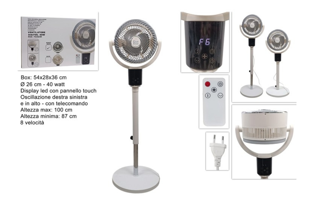 VENTILATORE D.26 40 WATT SILENZIOSO