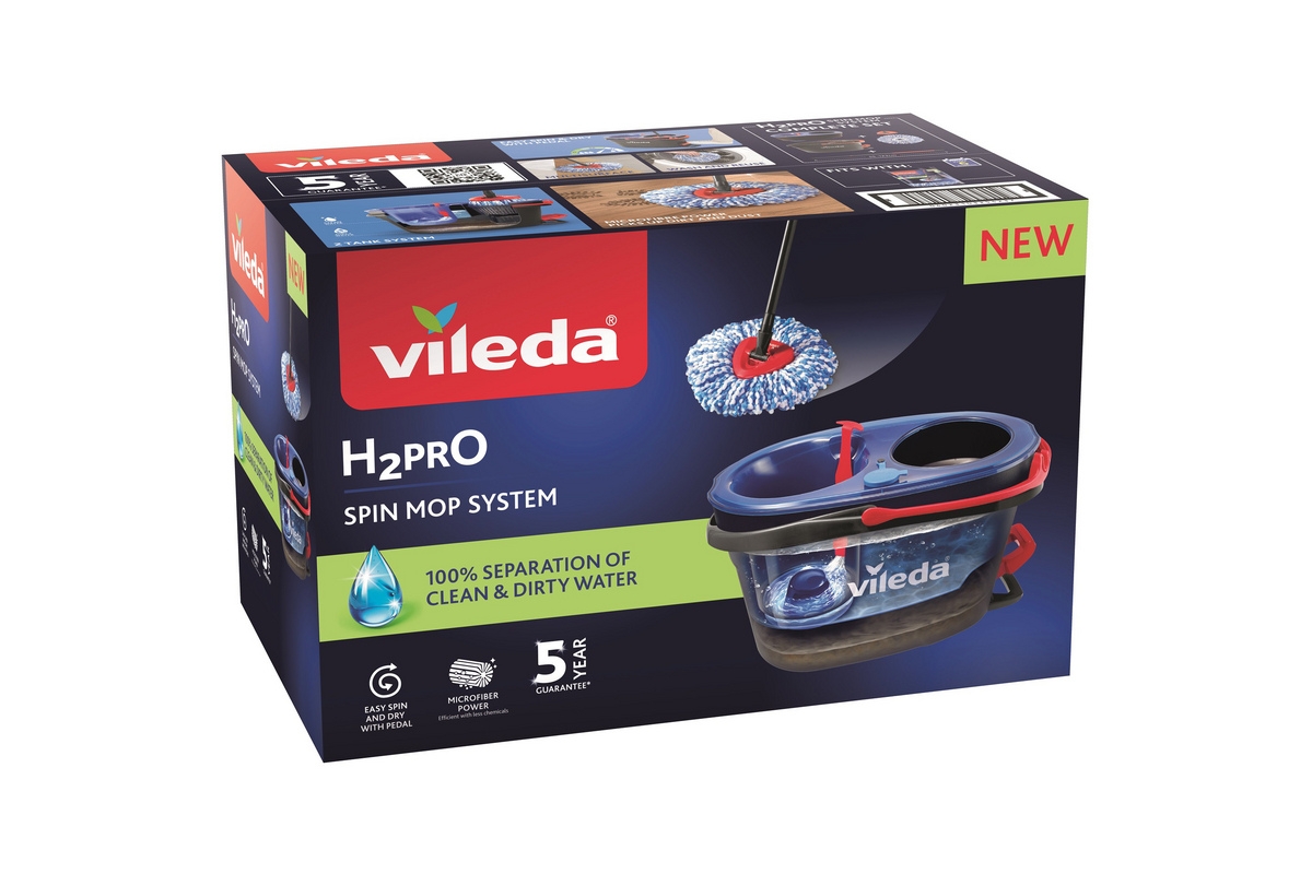 VILEDA H2PRO MOCIO SPINMOP SISTEMA COMPLETO