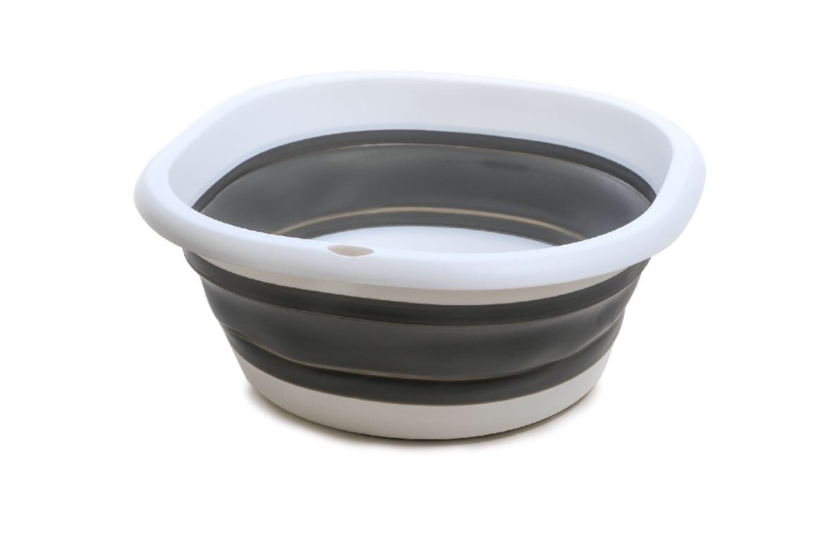 BACINELLA PLASTICA PIEGHEVOLE 10 LITRI 36X36XH.15 cm