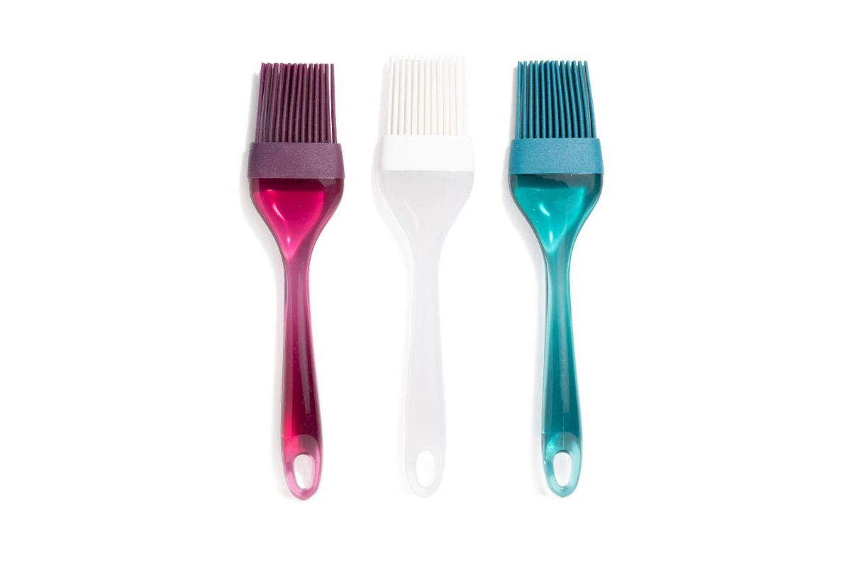 SPAZZOLA SILICONE E ACRILICO  5X1.3XH.22 cm COL. A