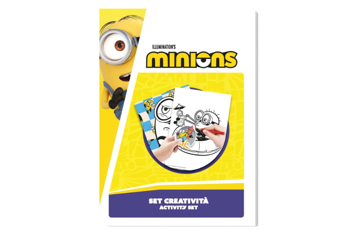 ALBUM DA COLORARE MINIONS