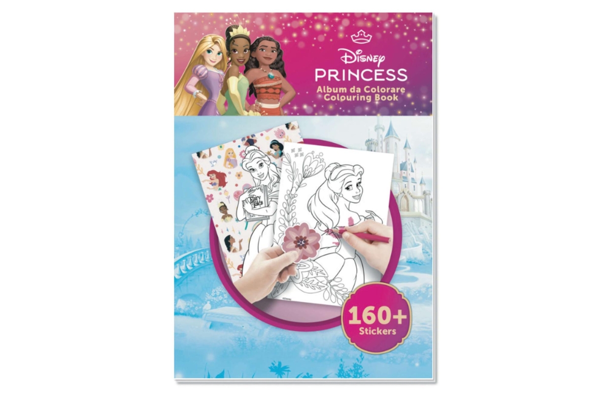 ALBUM DA COLORARE PRINCIPESSE