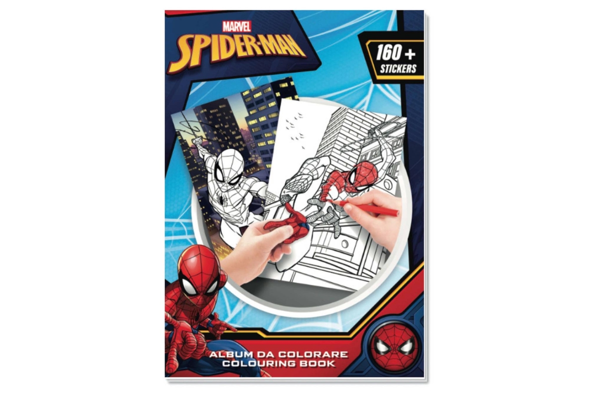 ALBUM DA COLORARE SPIDERMAN
