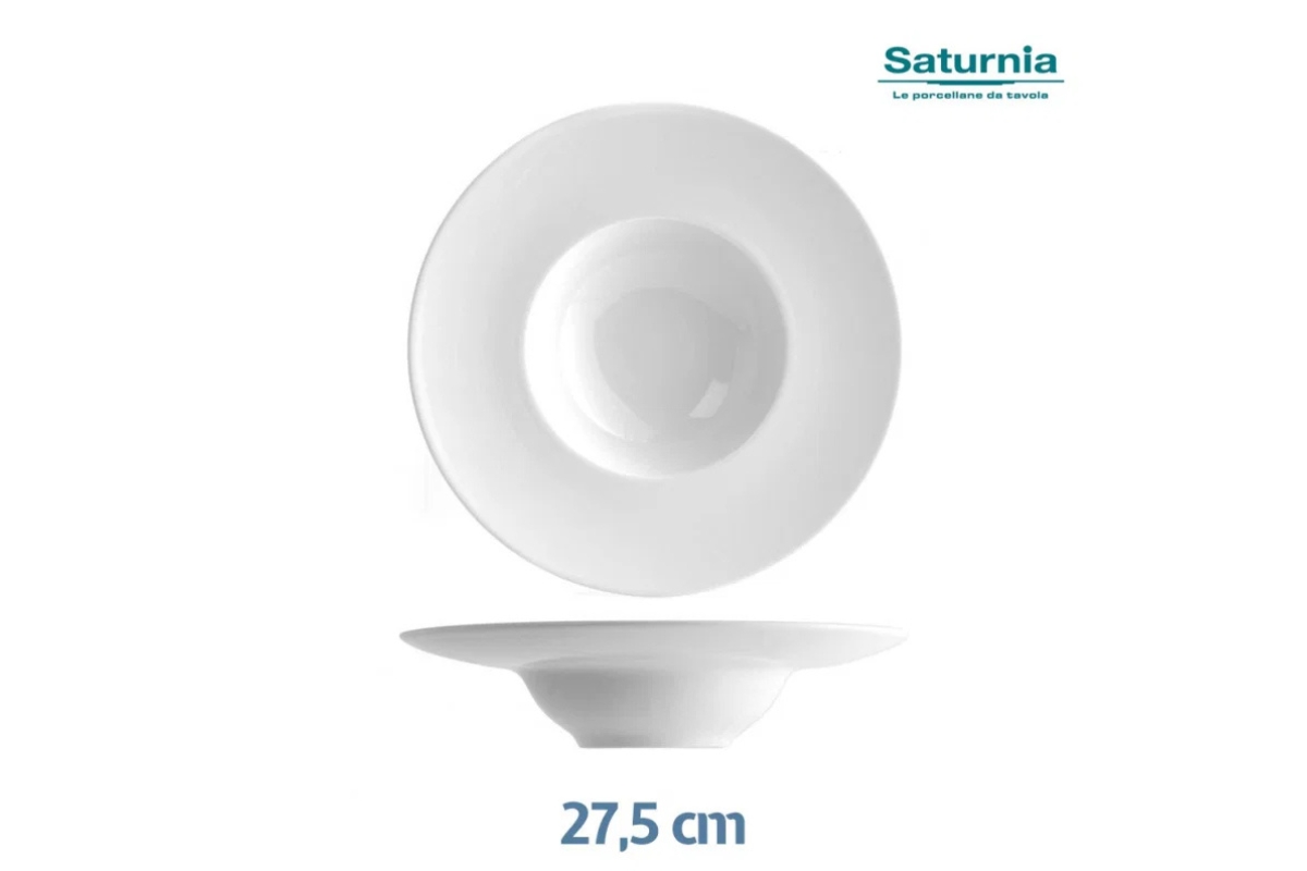 K-BOWL 27.5CM NAPOLI BIANCO SATURNIA