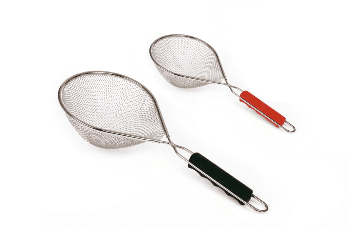 CAVATUTTO IN RETE INOX 18/8 MAN. lungo