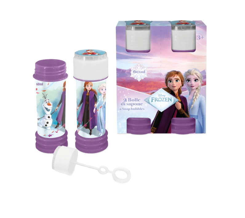 BOLLE DI SAPONE FROZEN 60ML 2PZ