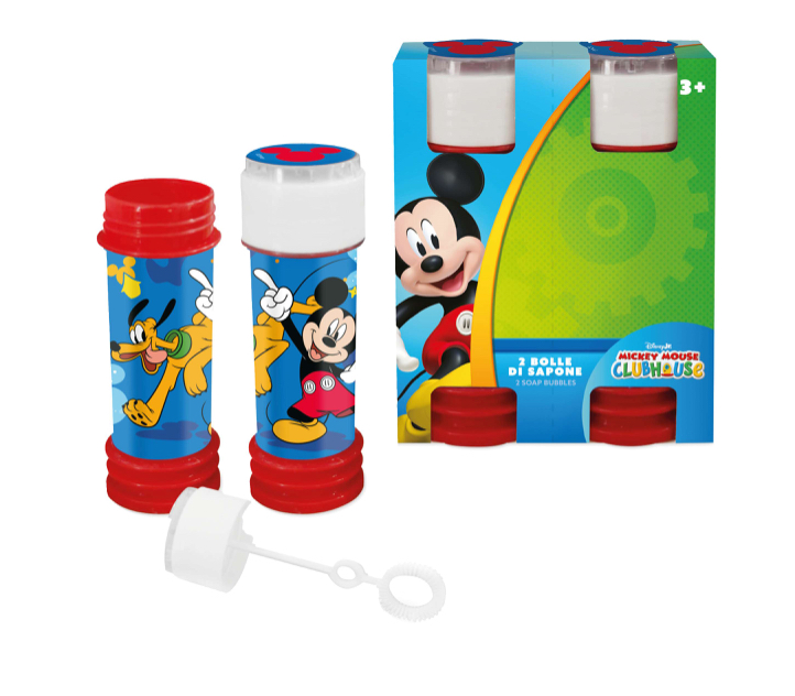 BOLLE DI SAPONE MICKEY MOUSE 60ML 2PZ