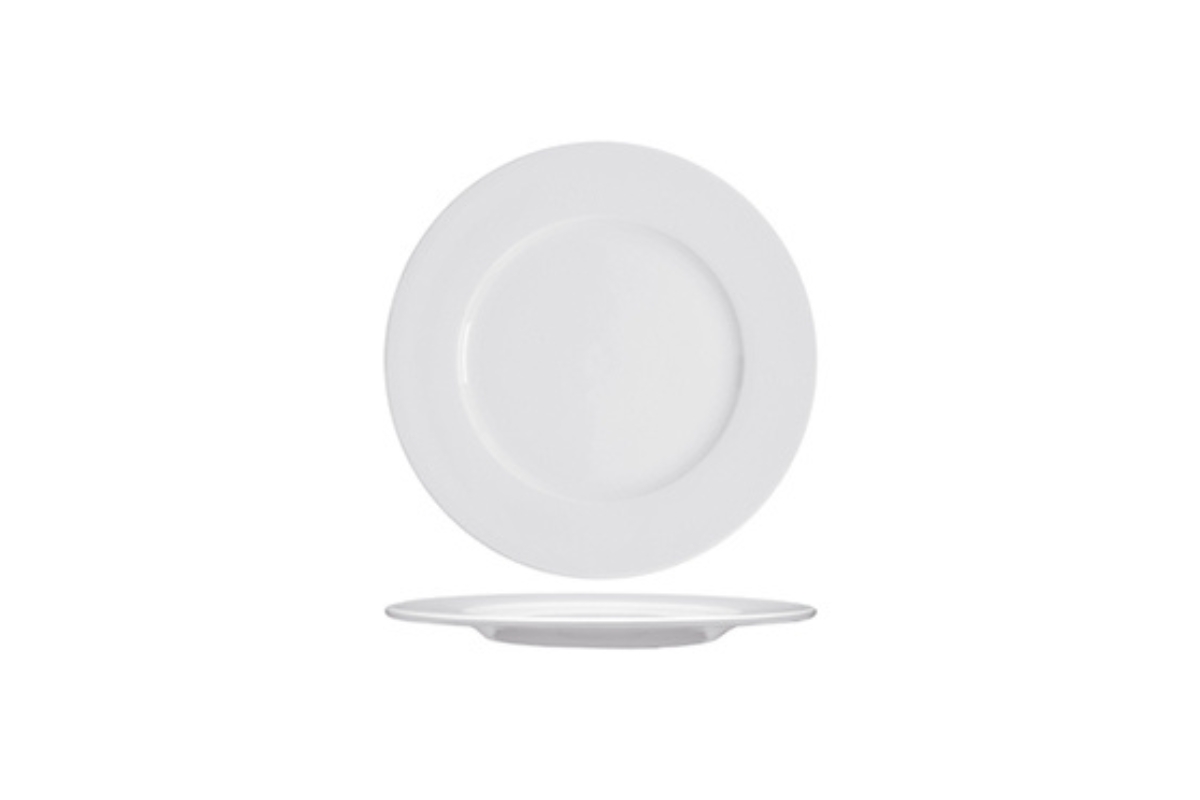PIATTO FRUTTA D.21CM ADE PORCELLANA BIANCA -M1934-
