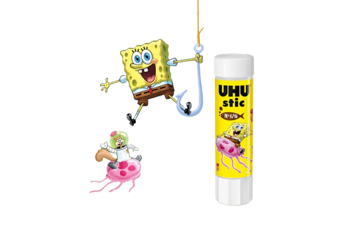 COLLA STICK SPONGEBOB gr 21 MEDIA - UHU 