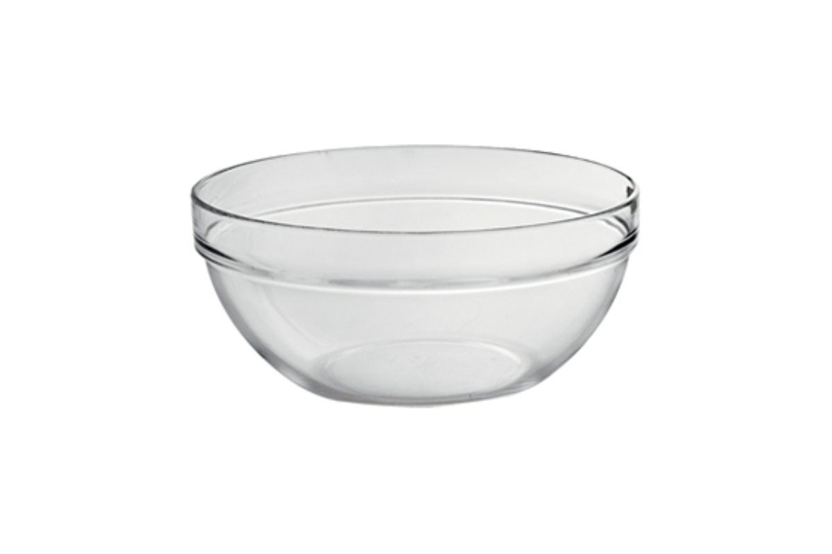 INSALATIERA-COPPA VETRO TEMPERATO D. 14CM IMPILABILE ARCOROC