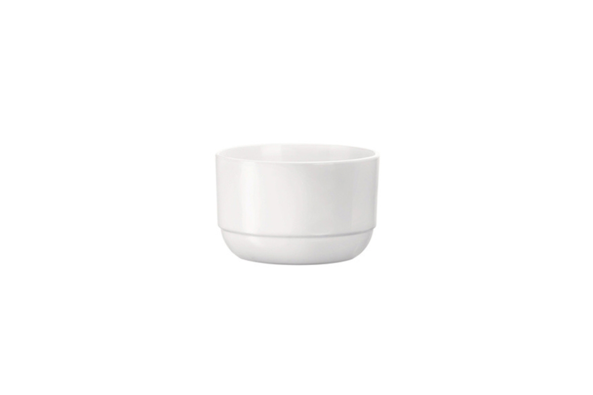 COPPETTA IMPILABILE MINI TALL D.10CM H6.5 OPAL GLASS BORMIOLI
