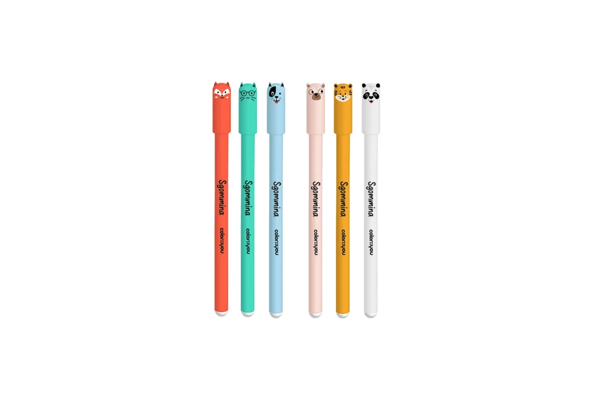 PENNA CANCELLABILE SGOMMINA FANCY ASS.- COLOR X YOU 