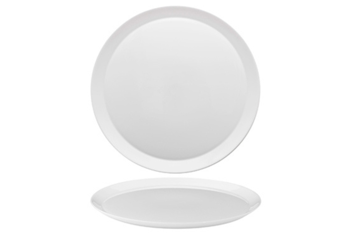 PIATTO PIZZA D.33.5 GRAN GUSTO OPAL GLASS BORMIOLI