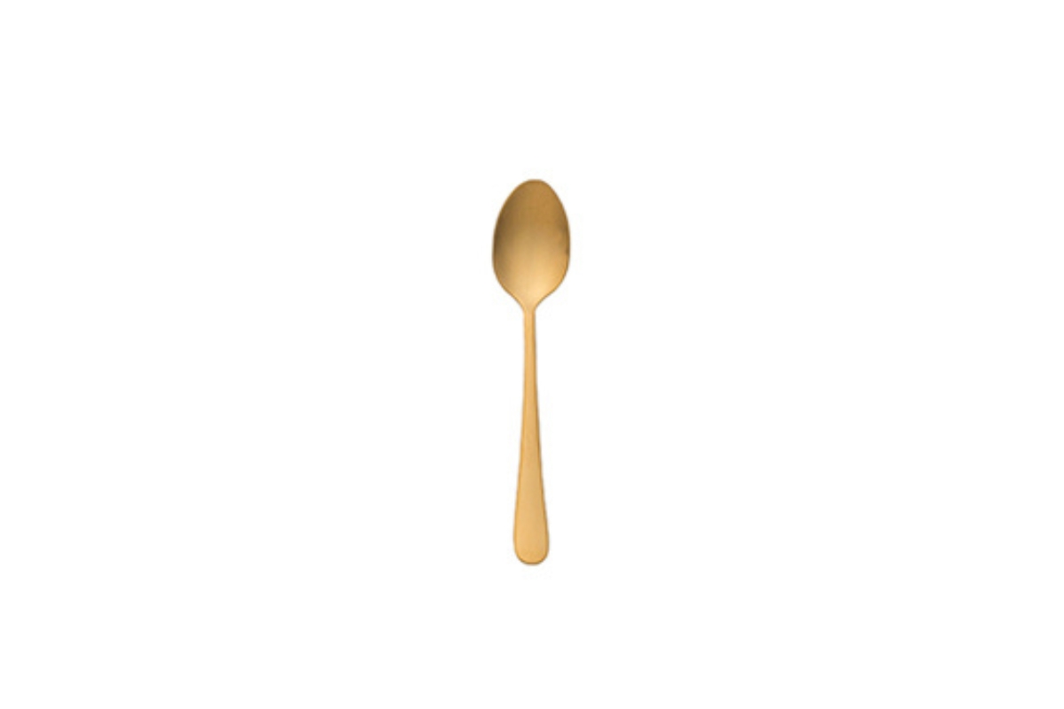 12PZ CUCCHIAINO MOKA ORO AUSTIN AMEFA 18/0 2.5MM