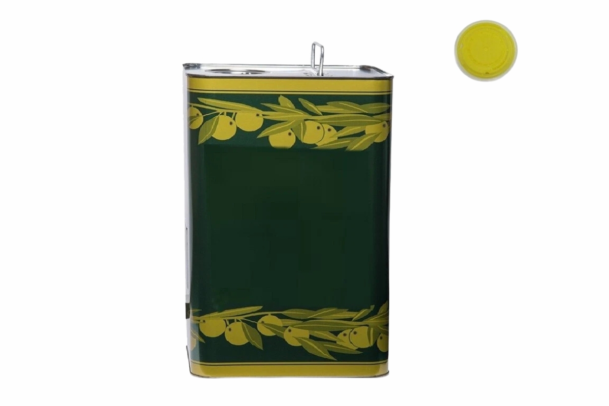 CONTENITORE IN LATTA PER OLIO 5LT ANONIMA MADE IN ITALY